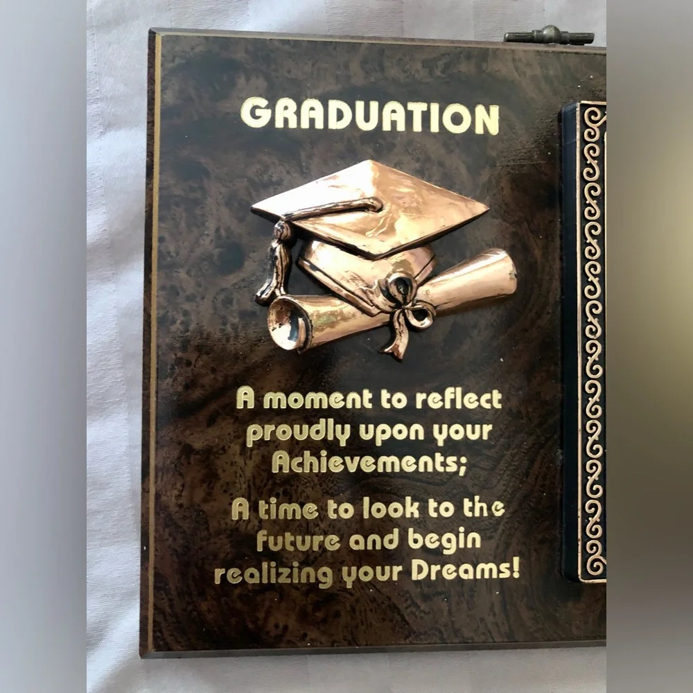 Graduation Hanging picture frame. 8” x 6”
